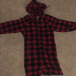 Chubbies brand flannel onsie